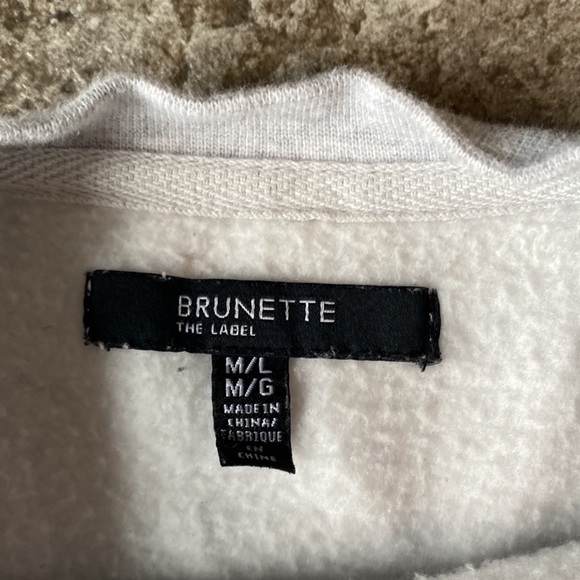 Brunette the label sweatshirt - Picture 2 of 2